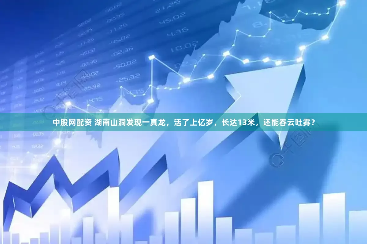 中股网配资 湖南山洞发现一真龙，活了上亿岁，长达13米，还能吞云吐雾？